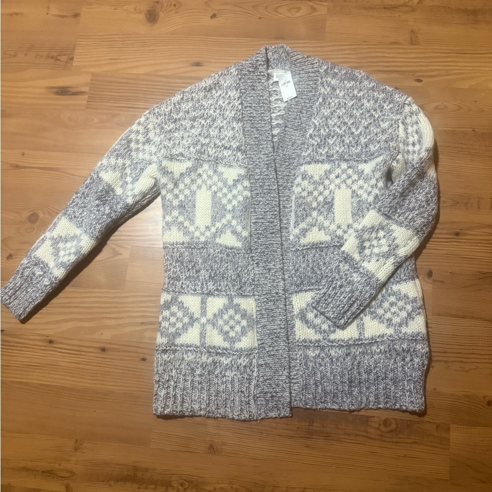 GAP XS Patterned Cardigan